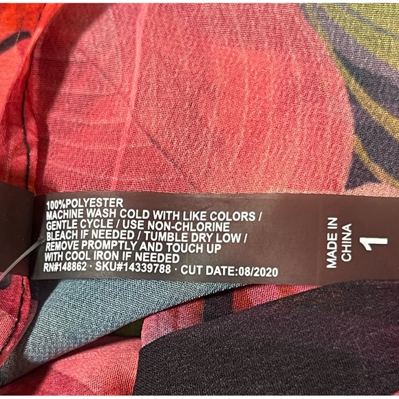 Torrid Floral Kimono Swim Cover-Up NWT SZ 1 (14-16) - Picture 10 of 13